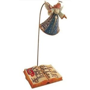 Jim Shore Peace On Earth Heartwood Creek Angel Nativity Figurine 118943 W/ Box